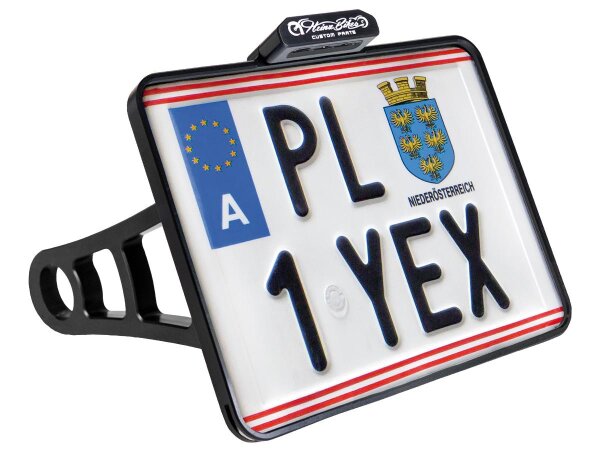 Side Mount License Plate Kit Austrian specification...