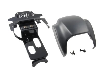 NRS Style Headlamp Mask For use with OE Headlight Black Gloss ABS