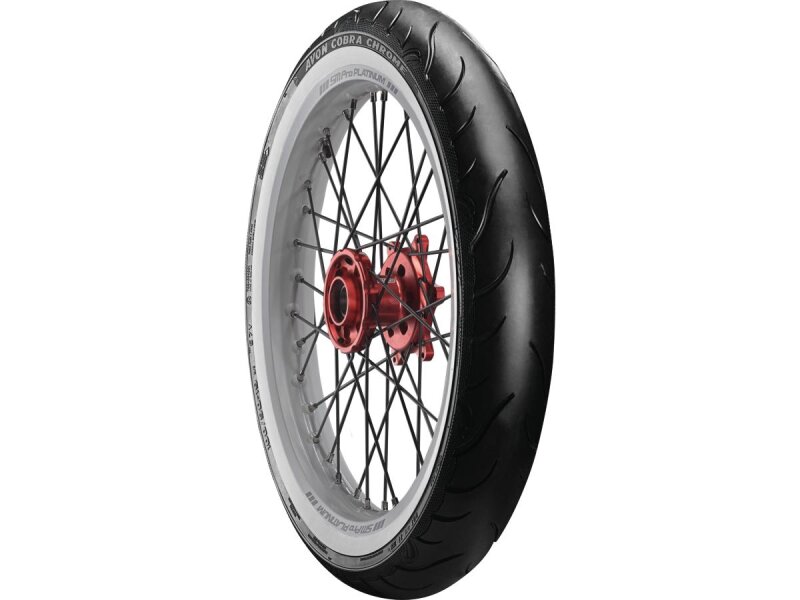 Cobra Chrome Tire MH/90-21 56V TL Reinforced White Wall