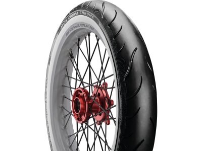 Cobra Chrome Tire MH/90-21 56V TL Reinforced White Wall