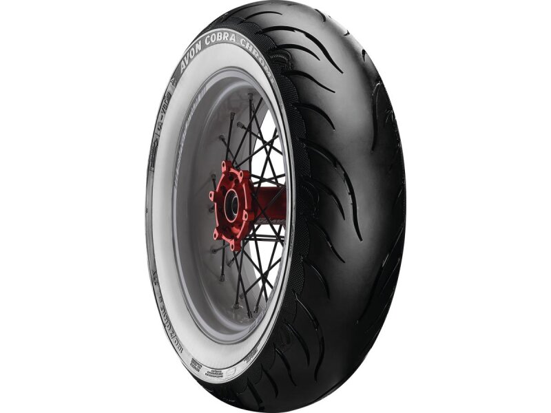 Cobra Chrome Tire 180/65 B-16 81H TL Reinforced White Wall