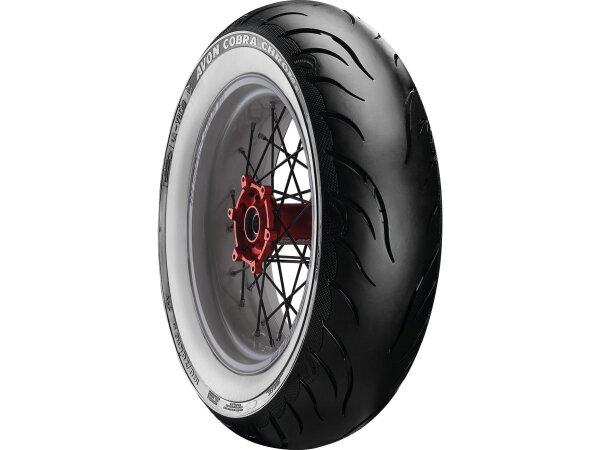 Cobra Chrome Tire 180/65 B-16 81H TL Reinforced White Wall