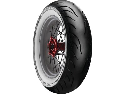 Cobra Chrome Tire 180/65 B-16 81H TL Reinforced White Wall