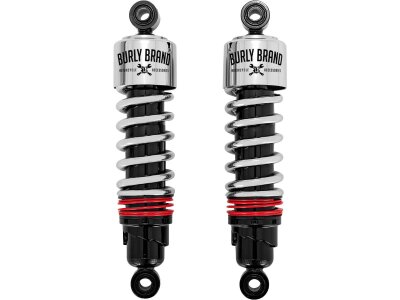 Slammer Plus Twin Shocks Chrome 11,5"