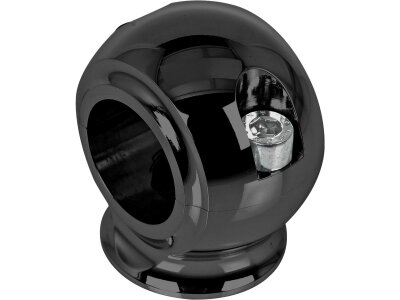 Old Style Straight 1" Risers Black Gloss Powder Coated