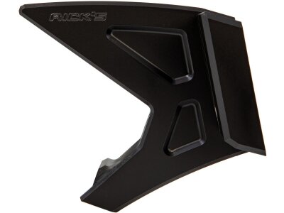 FXDR Aluminium License Plate Side Mount Bracket Short Flat Black Satin