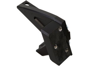 FXDR Aluminium License Plate Side Mount Bracket Short Flat Black Satin