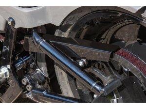 Smooth Belt Guard for Softail Gloss Black
