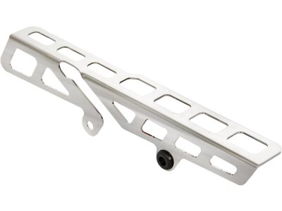 Square Belt Guard for Softail Polished