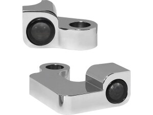 NANO Series LED Turn Signals Chrome Smoke LED