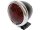 Bates Style LED Taillight Chrome Black LED