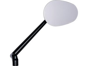 mo.view club Mirror Stem length: 180mm Black, Anodized