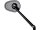 mo.view club Mirror Stem length: 180mm Black, Anodized