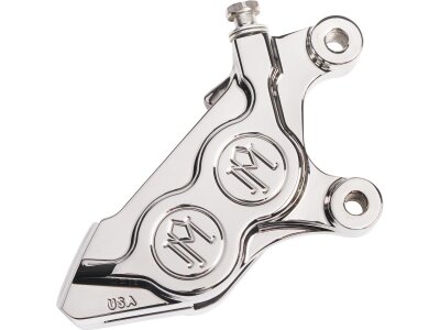 4 Piston Bolt On Brake Caliper Chrome Left
