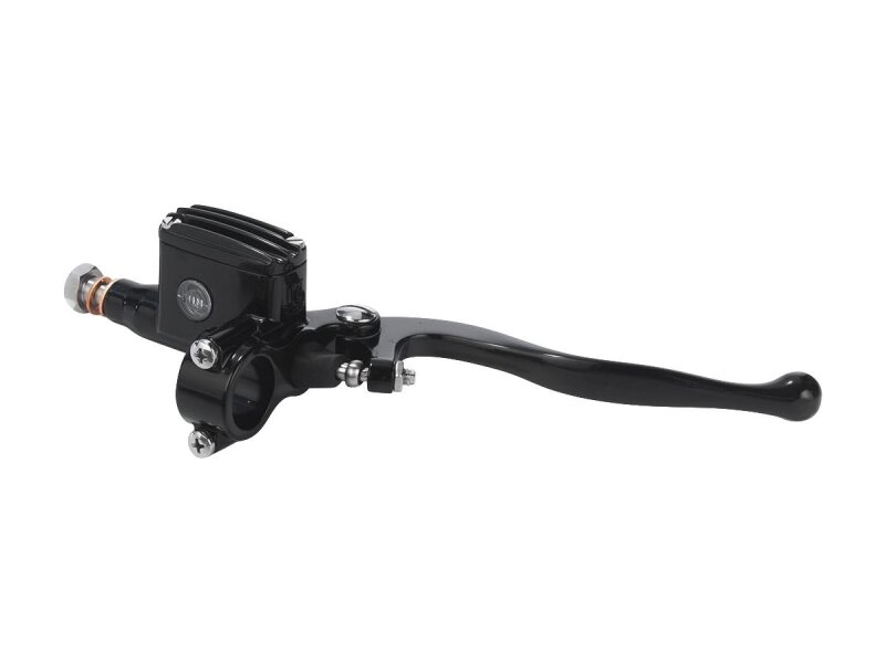 Classic Brake Master Cylinder Kit Black Anodized 12 mm 1" Single Disc