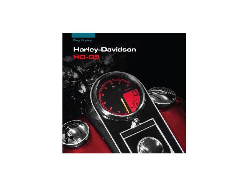 HD-05 Speedometer/Tachometer Chrome