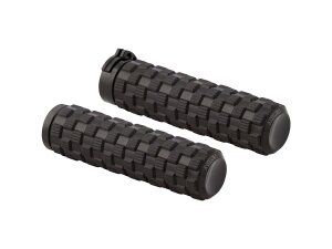 AirTrax Grips Black Rubber, Black Endcaps 1"...