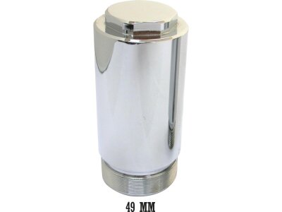 Fork Tube Extension Kit Fork Diameter: 49mm, Length: 2" Chrome