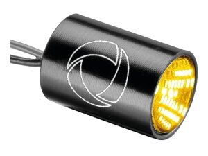 Atto® Integral LED Turn Signal Black Powder Coated...
