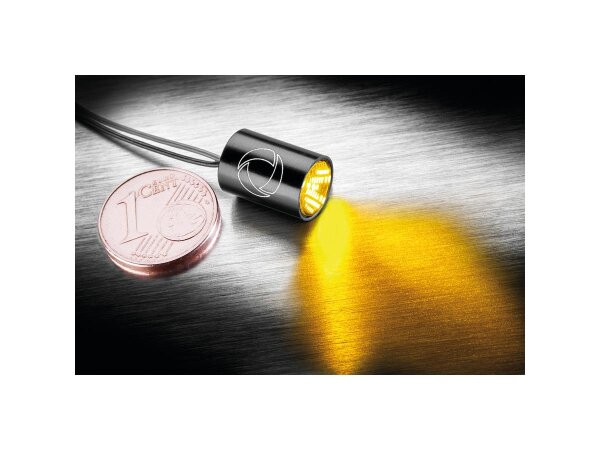 Atto® Integral LED Turn Signal Black Powder Coated Clear LED