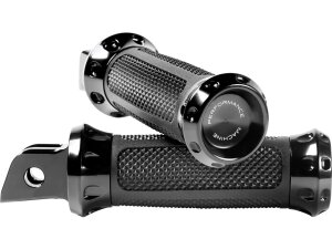 Overdrive Rider Pegs Black, Anodized