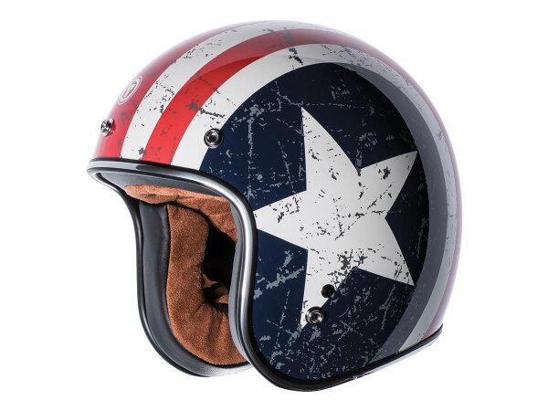 Del Mar (T-50) ECE Open Face Helmet Größe S