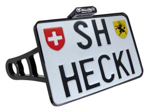 Side Mount License Plate Kit Swiss specification...