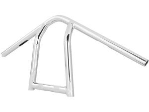 11" Jim Bar Bar 3-Hole Chrome 1" Throttle By Wire