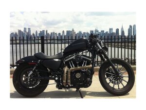 Billet Aluminum Tank Lift Kit 2" Lift for Sportster Black Powder Coated