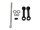 Billet Aluminum Tank Lift Kit 2" Lift for Sportster Black Powder Coated