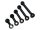 Billet Aluminum Tank Lift Kit 1" Lift for Touring Black Powder Coated