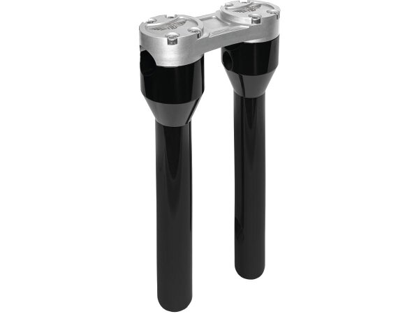 12" Clubstyle Straight Risers With Silver Clamp...