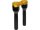 8" Clubstyle Straight Risers With Gold Clamp Black 1 1/4"