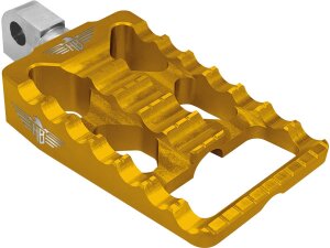 MX V1 Passenger Pegs Gold Anodized