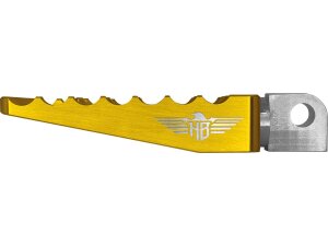 MX V1 Foot Pegs Gold Anodized