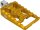 MX V1 Foot Pegs Gold Anodized