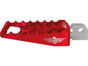 MX V1 Foot Pegs Red Anodized