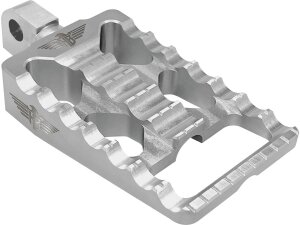 MX V1 Foot Pegs Silver Anodized