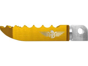 MX V2 Foot Pegs Gold Anodized