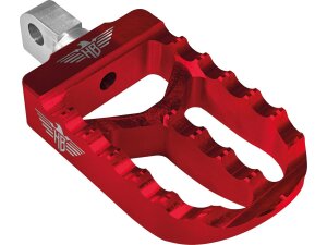 MX V2 Foot Pegs Red Anodized