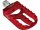 MX V2 Passenger Pegs Red Anodized