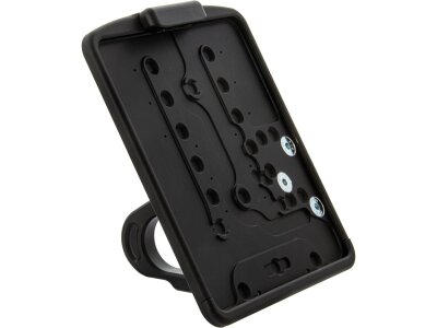 Side Mount License Plate Kit for Sportster S German Size 180x200mm Black Powder Coated