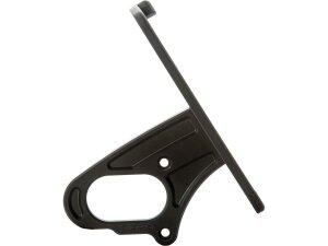 Side Mount License Plate Kit for Sportster S German Size 180x200mm Black Powder Coated