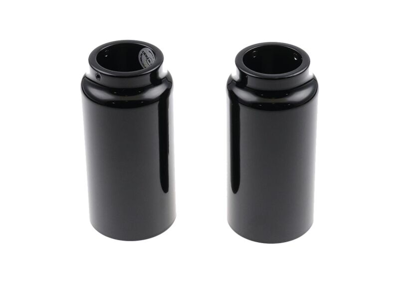 Lower Fork Cover Black Gloss Powder Coated
