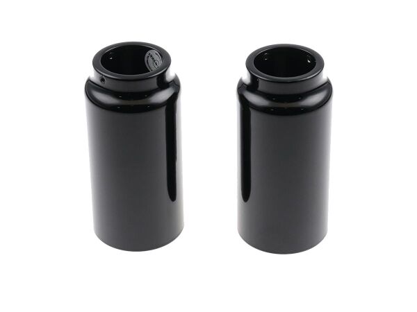 Lower Fork Cover Black Gloss Powder Coated
