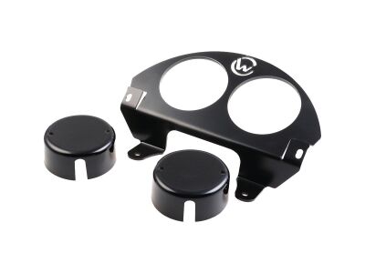 Speedometer Offset Kit Gloss Black Powder Coated