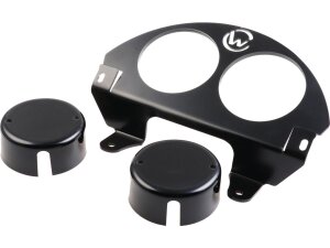Dash Cover with Speedometer Offset Kit Black Gloss