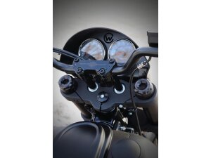 Dash Cover with Speedometer Offset Kit Black Gloss