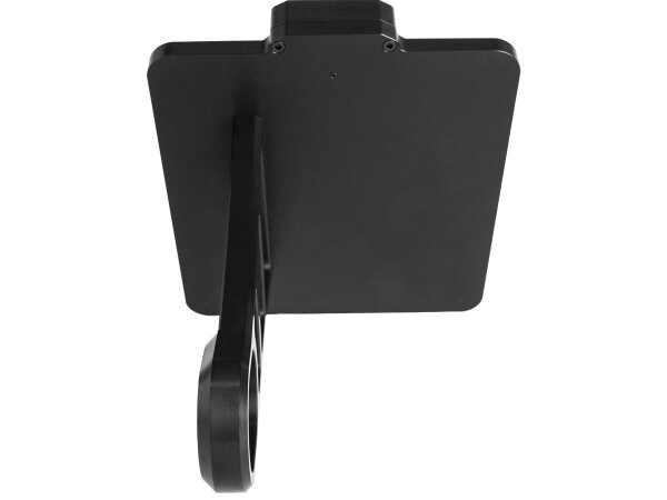 Side Mount License Plate Kit Italy specification 177x177mm Black Anodized
