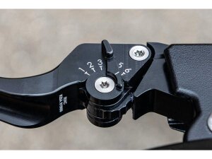 Classic Adjustable Brake and Clutch lever Kit Black Anodized Hydraulic Clutch